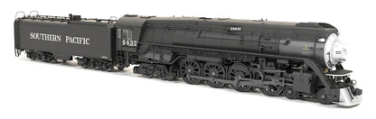 Broadway Limited Imports Southern Pacific GS-4 4-8-4 #4445 - Deskirted - Painted Black - No Trim on Pilot - Paragon4 - Sound/DC/DCC - Smoke - HO Scale