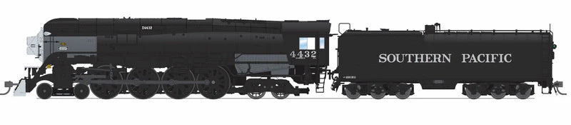 Broadway Limited Imports Southern Pacific GS-4 4-8-4 #4445 - Deskirted - Painted Black - No Trim on Pilot - Paragon4 - Sound/DC/DCC - Smoke - HO Scale
