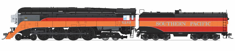 Broadway Limited Imports Southern Pacific GS-4 #4449 - w/ Full Skirts - Full Daylight Paint - No Trim on Pilot - Paragon4 - Sound/DC/DCC - Smoke - HO Scale