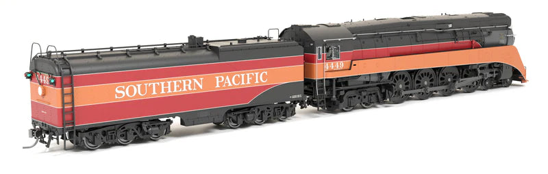 Broadway Limited Imports Southern Pacific GS-4 #4449 - w/ Full Skirts - Full Daylight Paint - No Trim on Pilot - Paragon4 - Sound/DC/DCC - Smoke - HO Scale