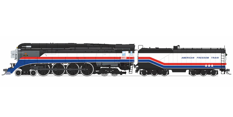 Broadway Limited Imports Southern Pacific GS-4 #4449 - 1975 American Freedom Train - Paragon4 - Sound/DC/DCC - Smoke - HO Scale