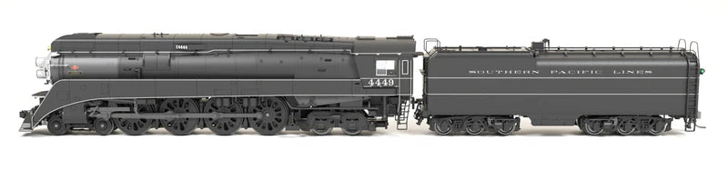 Broadway Limited Imports Southern Pacific GS-4 #4449 - 2001 Excursion - Black w/ Pinstripes - Paragon4 - Sound/DC/DCC - Smoke - HO Scale
