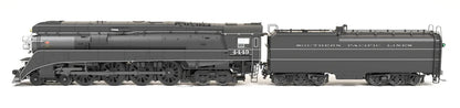 Broadway Limited Imports Southern Pacific GS-4 #4449 - 2001 Excursion - Black w/ Pinstripes - Paragon4 - Sound/DC/DCC - Smoke - HO Scale