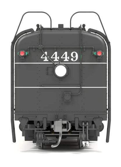 Broadway Limited Imports Southern Pacific GS-4 #4449 - 2001 Excursion - Black w/ Pinstripes - Paragon4 - Sound/DC/DCC - Smoke - HO Scale