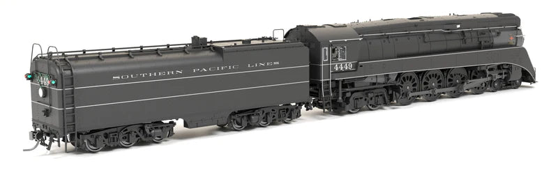 Broadway Limited Imports Southern Pacific GS-4 #4449 - 2001 Excursion - Black w/ Pinstripes - Paragon4 - Sound/DC/DCC - Smoke - HO Scale