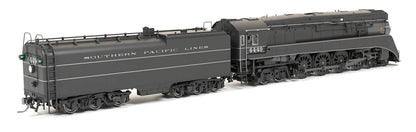 Broadway Limited Imports Southern Pacific GS-4 #4449 - 2001 Excursion - Black w/ Pinstripes - Paragon4 - Sound/DC/DCC - Smoke - HO Scale