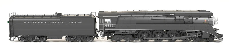 Broadway Limited Imports Southern Pacific GS-4 #4449 - 2001 Excursion - Black w/ Pinstripes - Paragon4 - Sound/DC/DCC - Smoke - HO Scale