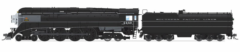 Broadway Limited Imports Southern Pacific GS-4 #4449 - 2001 Excursion - Black w/ Pinstripes - Paragon4 - Sound/DC/DCC - Smoke - HO Scale