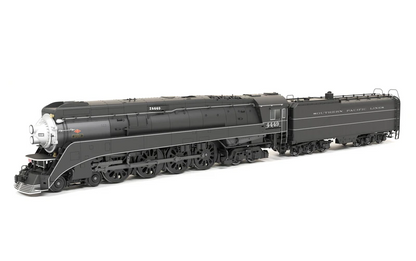 Broadway Limited Imports Southern Pacific GS-4 #4449 - 2001 Excursion - Black w/ Pinstripes - Paragon4 - Sound/DC/DCC - Smoke - HO Scale