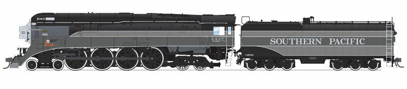 Broadway Limited Imports Southern Pacific GS-4 #4437 - "Lark" Two-Tone Gray Fantasy Paint - Paragon4 - Sound/DC/DCC - Smoke - HO Scale