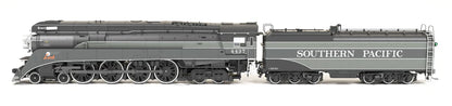 Broadway Limited Imports Southern Pacific GS-4 #4437 - "Lark" Two-Tone Gray Fantasy Paint - Paragon4 - Sound/DC/DCC - Smoke - HO Scale