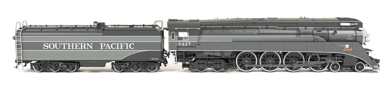 Broadway Limited Imports Southern Pacific GS-4 #4437 - "Lark" Two-Tone Gray Fantasy Paint - Paragon4 - Sound/DC/DCC - Smoke - HO Scale
