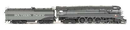 Broadway Limited Imports Southern Pacific GS-4 #4437 - "Lark" Two-Tone Gray Fantasy Paint - Paragon4 - Sound/DC/DCC - Smoke - HO Scale