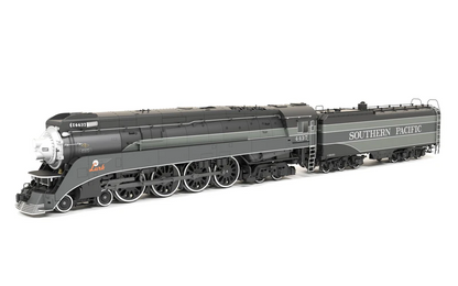 Broadway Limited Imports Southern Pacific GS-4 #4437 - "Lark" Two-Tone Gray Fantasy Paint - Paragon4 - Sound/DC/DCC - Smoke - HO Scale