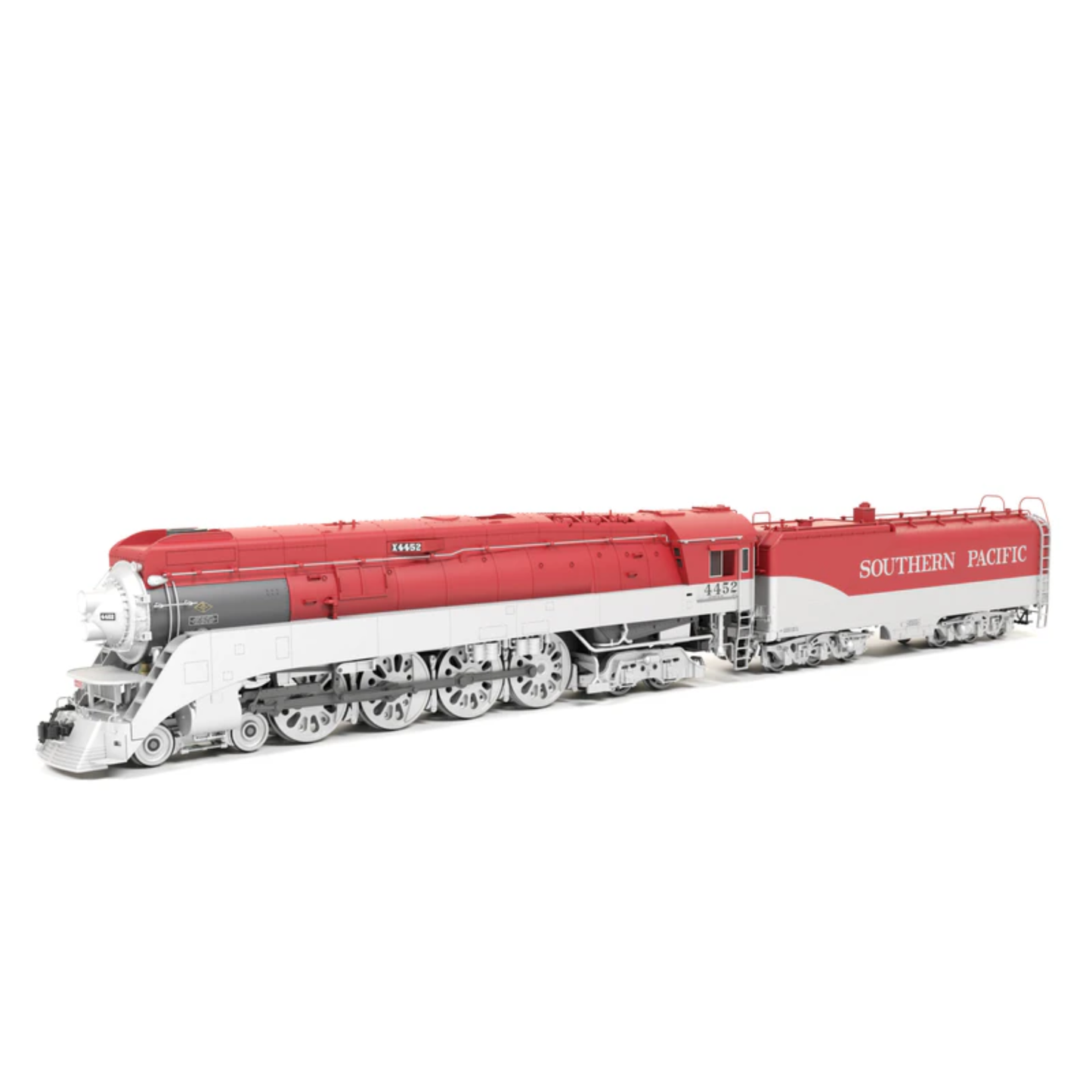 Broadway Limited Imports 9844 • Southern Pacific GS-4 #4452 • SP Golden State Fantasy Paint • Paragon4 Sound/DC/DCC w/ Smoke • HO Scale