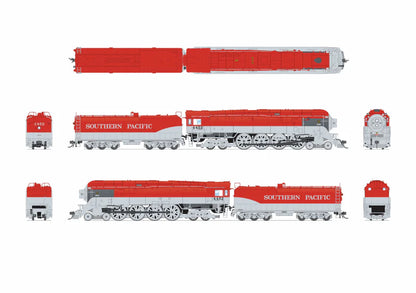 Broadway Limited Imports Southern Pacific GS-4 #4452 - SP Golden State Fantasy Paint - Paragon4 - Sound/DC/DCC - Smoke - HO Scale