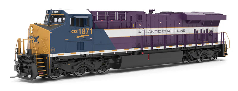 Broadway Limited Imports (9860) GE ES44AC | CSX #1871 | ACL Heritage Paint | Paragon4 Sound/DC/DCC w/ Smoke | HO Scale