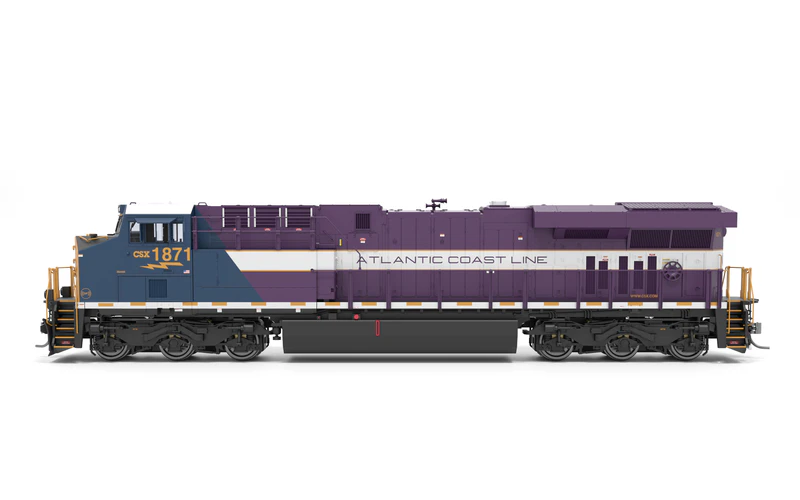 Broadway Limited Imports (9860) GE ES44AC | CSX #1871 | ACL Heritage Paint | Paragon4 Sound/DC/DCC w/ Smoke | HO Scale