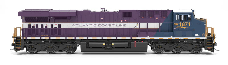 Broadway Limited Imports (9860) GE ES44AC | CSX #1871 | ACL Heritage Paint | Paragon4 Sound/DC/DCC w/ Smoke | HO Scale