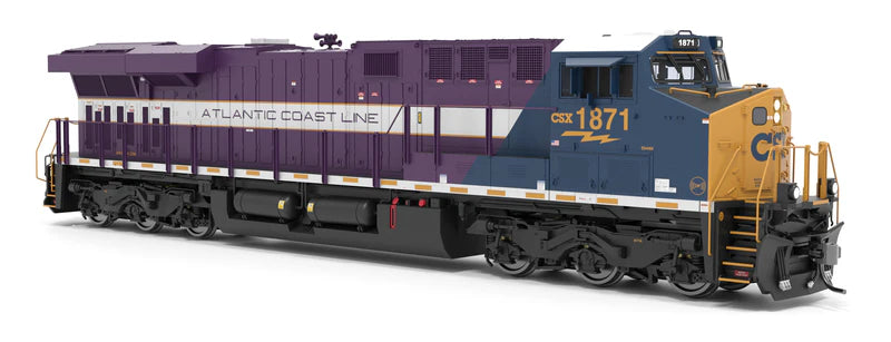 Broadway Limited Imports (9860) GE ES44AC | CSX #1871 | ACL Heritage Paint | Paragon4 Sound/DC/DCC w/ Smoke | HO Scale