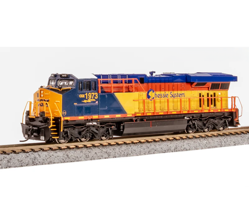 Broadway Limited Imports (9864) | GE ES44AC | CSX #1973 | Chessie System Heritage Paint | Paragon4 Sound/DC/DCC w/ Smoke | HO Scale