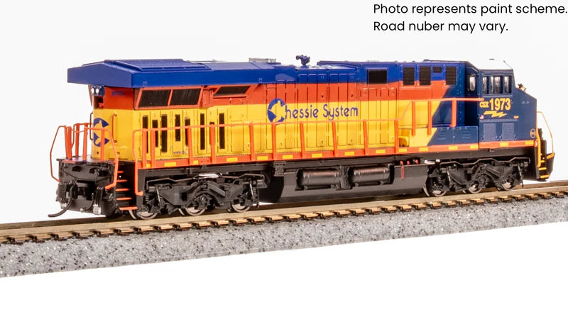 Broadway Limited Imports (9864) | GE ES44AC | CSX #1973 | Chessie System Heritage Paint | Paragon4 Sound/DC/DCC w/ Smoke | HO Scale