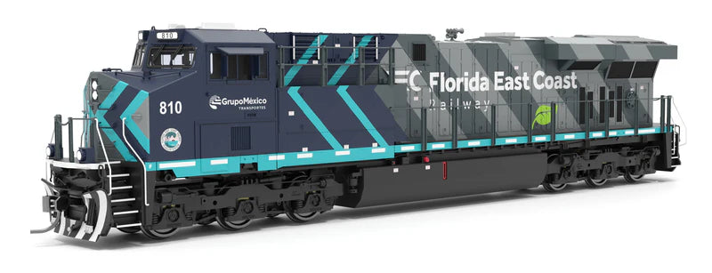 Broadway Limited Imports (9870) | GE ES44AC | Florida East Coast #815 | Grupo Mexico Scheme | Paragon4 Sound/DC/DCC w/ Smoke | HO Scale