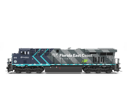 Broadway Limited Imports (9870) | GE ES44AC | Florida East Coast #815 | Grupo Mexico Scheme | Paragon4 Sound/DC/DCC w/ Smoke | HO Scale