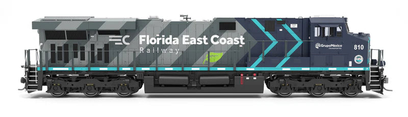 Broadway Limited Imports (9870) | GE ES44AC | Florida East Coast #815 | Grupo Mexico Scheme | Paragon4 Sound/DC/DCC w/ Smoke | HO Scale