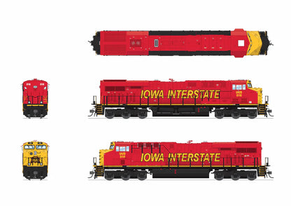 Broadway Limited Imports GE ES44AC - Iowa Interstate #516 - 30th Anniversary - "Rock Island" Paint - Stealth/No Sound - DCC-Ready - N Scale