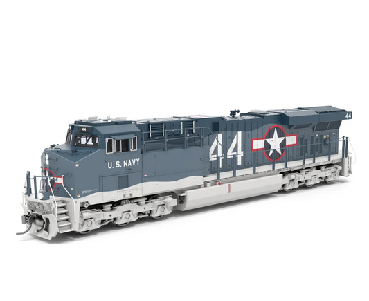 Broadway Limited Imports (9874) | GE ES44AC | US Navy #44 | Paragon4 Sound/DC/DCC w/ Smoke | HO Scale