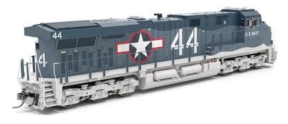 Broadway Limited Imports (9874) | GE ES44AC | US Navy #44 | Paragon4 Sound/DC/DCC w/ Smoke | HO Scale