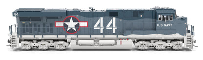 Broadway Limited Imports (9874) | GE ES44AC | US Navy #44 | Paragon4 Sound/DC/DCC w/ Smoke | HO Scale