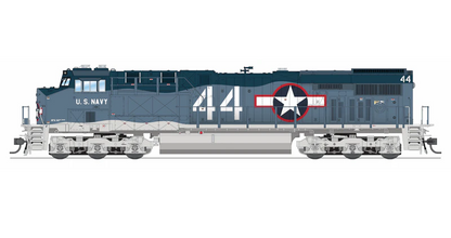Broadway Limited Imports GE ES44AC - US Navy #44 - Stealth/No Sound - DCC-Ready - HO Scale