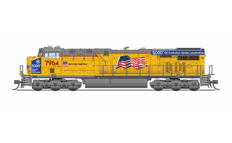Broadway Limited Imports GE ES44AC - Union Pacific #7964 - "5,000th Gevo" Paint - Paragon4 Sound/DC/DCC - N Scale