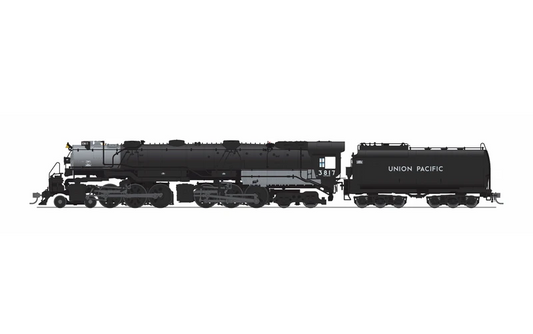 Broadway Limited Imports Brass Hybrid UP Early Challenger (CSA-2) | Union Pacific #3817 | Post-1947 As-Delivered Front Engine | Paragon4 Sound | DC/DCC | Smoke | HO Scale