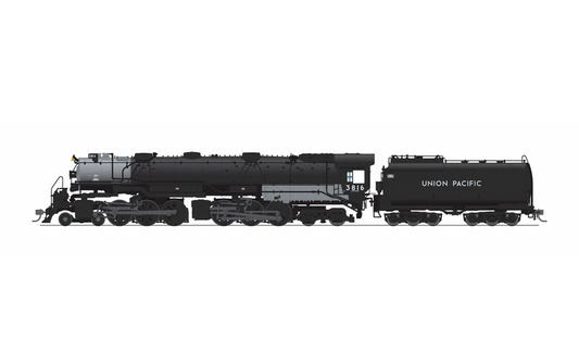 Broadway Limited Imports Brass Hybrid UP Early Challenger (CSA-2) | Union Pacific #3816 | Post-1947 Re-built Front Engine | Paragon4 Sound | DC/DCC | Smoke | HO Scale