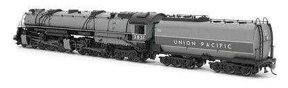 Broadway Limited Imports Brass Hybrid UP Early Challenger (CSA-2) | Union Pacific #3831 | Two-tone Gray Fantasy Paint | Paragon4 Sound | DC/DCC | Smoke | HO Scale