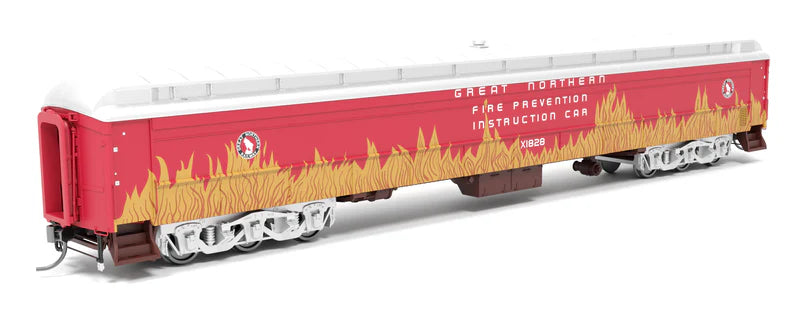 Broadway Limited Imports Instruction Car | Great Northern GN X1828 | Fire Prevention | HO Scale