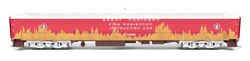 Broadway Limited Imports Instruction Car | Great Northern GN X1828 | Fire Prevention | HO Scale