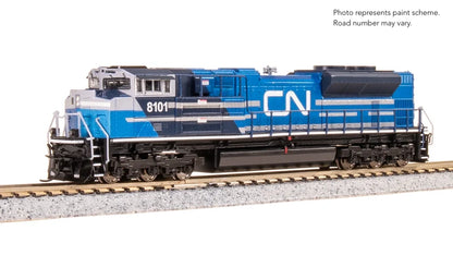 Broadway Limited Imports 9963 EMD SD70ACe Canadian National #8102 Blue & White Paragon4 Sound/DC/DCC N Scale