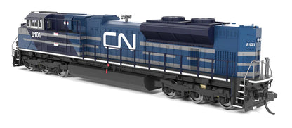 Broadway Limited Imports EMD SD70ACe | Canadian National CN #8102 | Paragon4 Sound | DC/DCC | N Scale