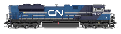 Broadway Limited Imports EMD SD70ACe | Canadian National CN #8102 | Paragon4 Sound | DC/DCC | N Scale