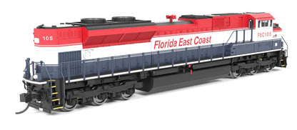 Broadway Limited Imports EMD SD70ACe | Florida East Coast #105 | Paragon4 Sound | DC/DCC | N Scale