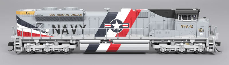 Broadway Limited Imports EMD SD70ACe | US Navy #101 | Fantasy Paint | Paragon4 Sound | DC/DCC | N Scale