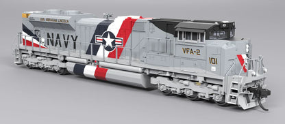 Broadway Limited Imports EMD SD70ACe | US Navy #101 | Fantasy Paint | Paragon4 Sound | DC/DCC | N Scale