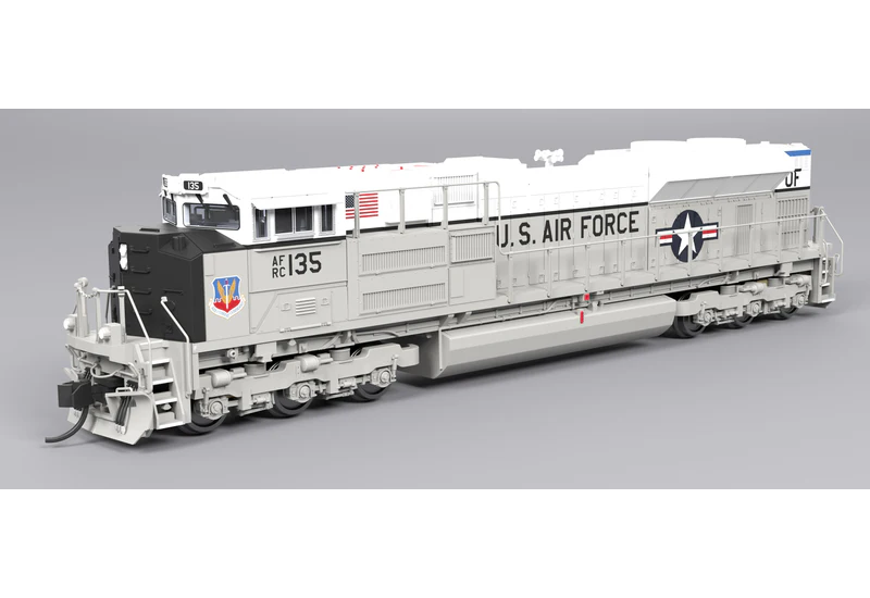 Broadway Limited Imports EMD SD70ACe | US Air Force #135 | Fantasy Paint | Paragon4 Sound | DC/DCC | N Scale