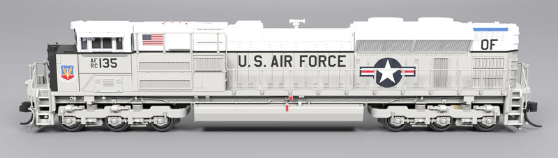 Broadway Limited Imports EMD SD70ACe | US Air Force #135 | Fantasy Paint | Paragon4 Sound | DC/DCC | N Scale