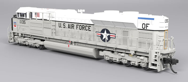 Broadway Limited Imports EMD SD70ACe | US Air Force #135 | Fantasy Paint | Paragon4 Sound | DC/DCC | N Scale