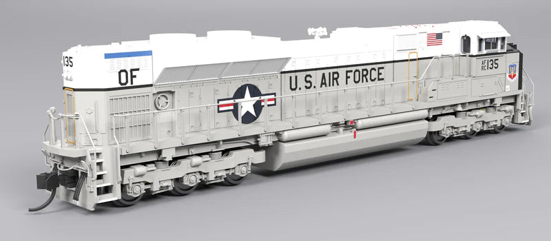 Broadway Limited Imports EMD SD70ACe | US Air Force #135 | Fantasy Paint | Paragon4 Sound | DC/DCC | N Scale